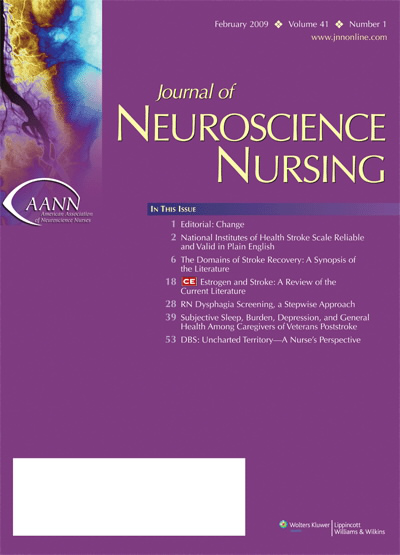 Journal of Neuroscience Nursing