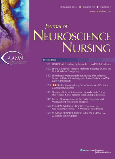 Journal of Neuroscience Nursing