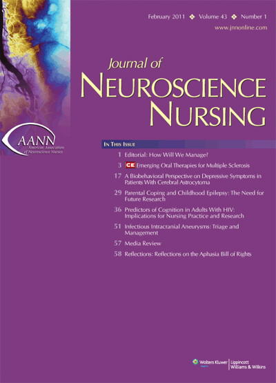 Journal of Neuroscience Nursing