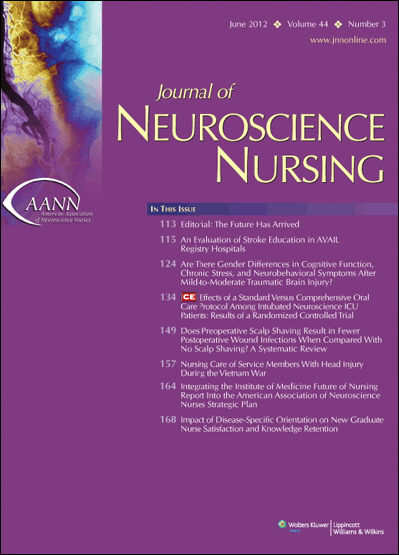 Journal of Neuroscience Nursing