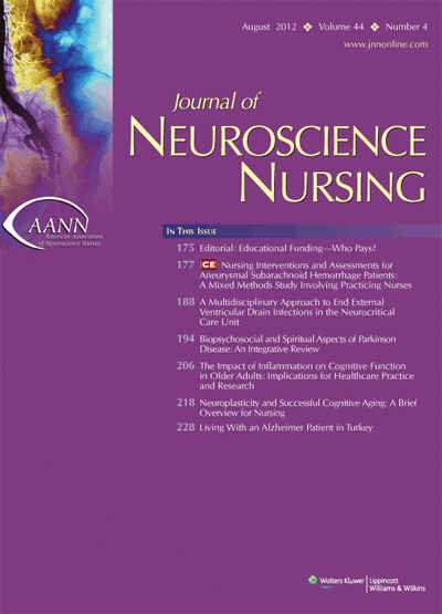 Journal of Neuroscience Nursing