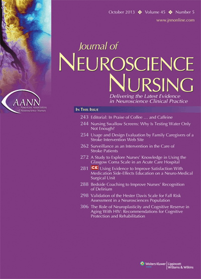 Journal of Neuroscience Nursing