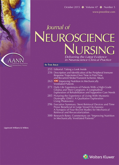 Journal of Neuroscience Nursing