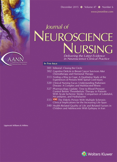 Journal of Neuroscience Nursing