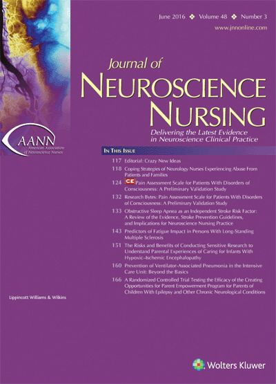 Journal of Neuroscience Nursing