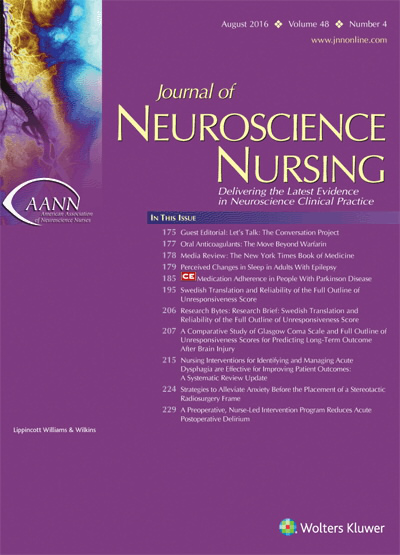 Journal of Neuroscience Nursing