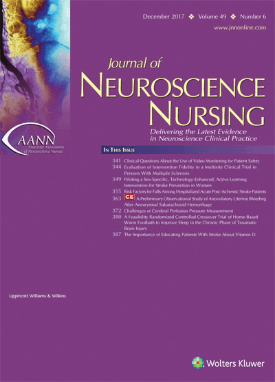 Journal of Neuroscience Nursing