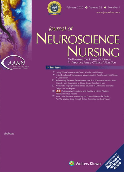 Journal of Neuroscience Nursing