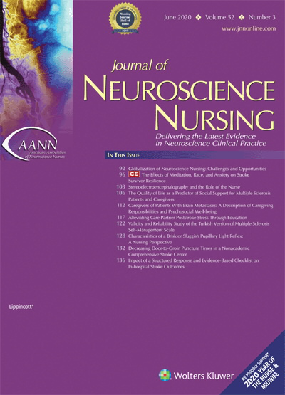 Journal of Neuroscience Nursing