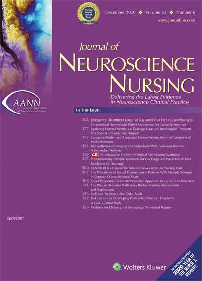 Journal of Neuroscience Nursing