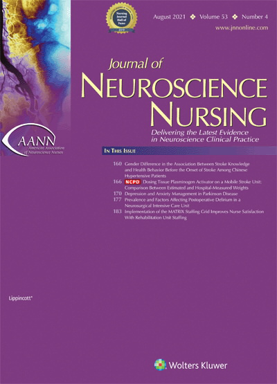 Journal of Neuroscience Nursing