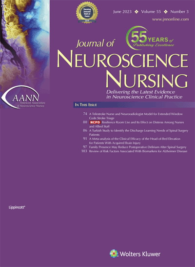 Journal of Neuroscience Nursing