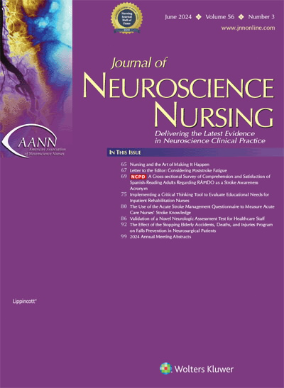 Journal of Neuroscience Nursing