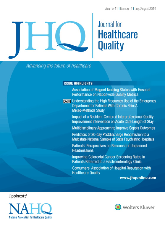 Journal for Healthcare Quality