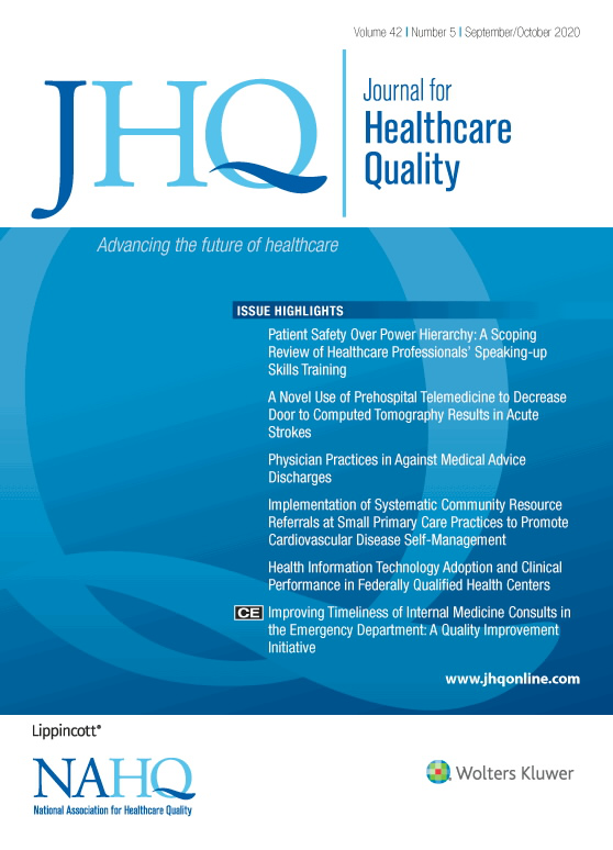 Journal for Healthcare Quality