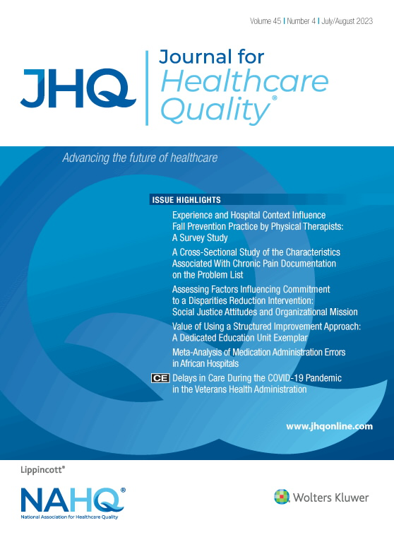 Journal for Healthcare Quality