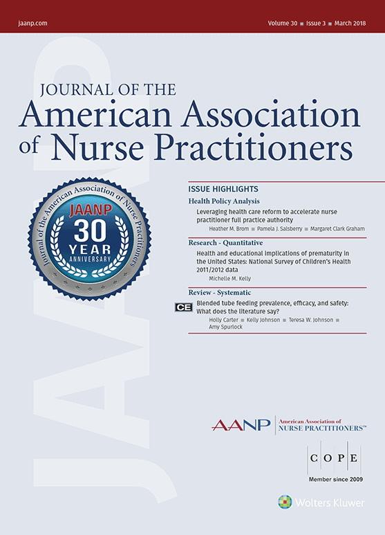 Journal of the American Association of Nurse Practitioners