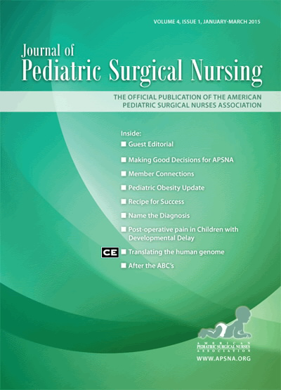 Journal of Pediatric Surgical Nursing
