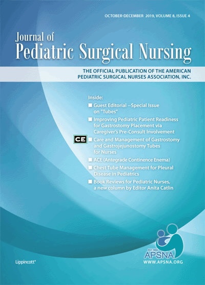 Journal of Pediatric Surgical Nursing
